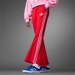 Adidas Red Trackpants